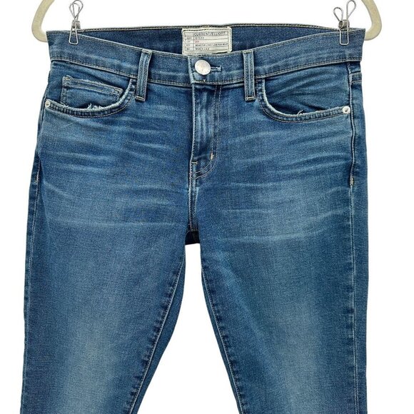 Current / Elliott The Stiletto Powell Distressed Denim Ankle Skinny Jeans 28 - Picture 2 of 8